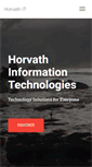 Mobile Screenshot of horvathit.com